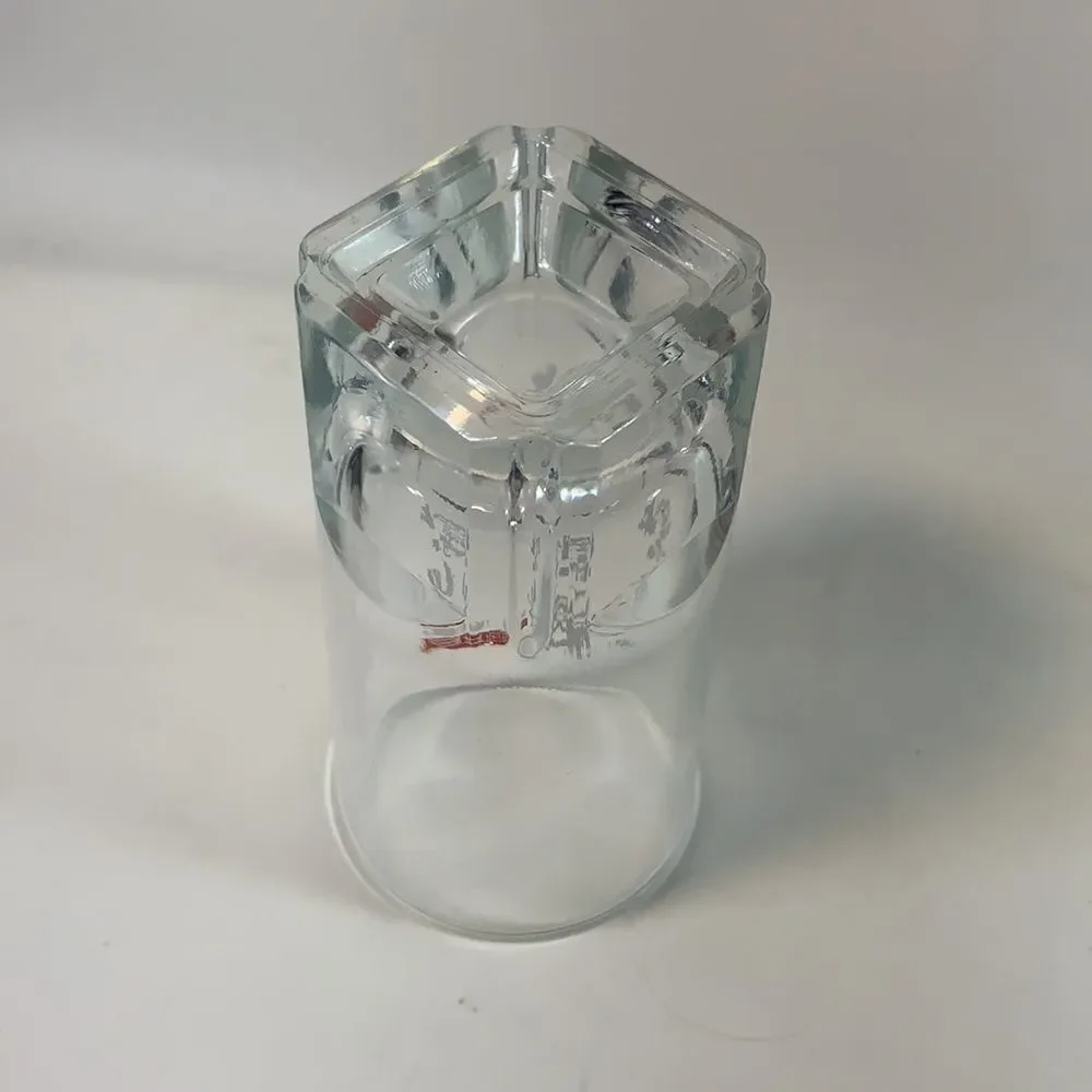 6 Japanese Bar Drinking Rocks Tumblers Glasses EUC